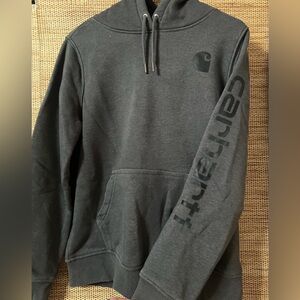 Carhartt Women’s Charcoal Relaxed Fit Hoodie